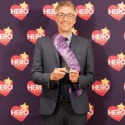 Andrew Olley of City Cycle Centre was crowned the Smiliest Server at the 2023 Ely Hero Awards.