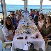 Photo taken at a celebration lunch with the Rotary Club of Torrevieja.