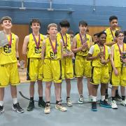 The under 14 team were crowned league and tournament champions on March 17 at Long Road College.