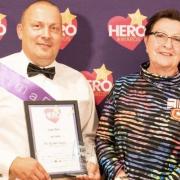 Wayne Bent was crowned The Ely Hero at the 2023 Ely Hero Awards.