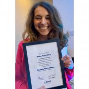 Elizabeth Villiers of DWR Veterinary Specialists wins BSAVA Blaine award
