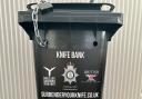 This knife amnesty bin will be outside Co-Op in Soham High Street today (May 14) between 10am and 12pm.