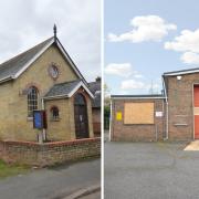 Mepal Union Chapel and a former fire station in Papworth Everard both sold at auction for more than their guide prices.