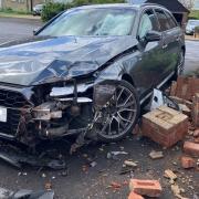 A 13-year-old boy took a vehicle from his home and crashed it into a garden wall in Crockfords Road, Newmarket, on Monday April 15.