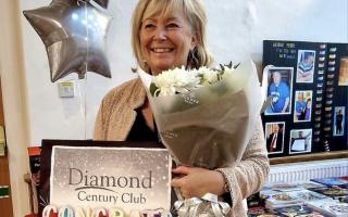 Sharon Heaps, who has been running Slimming World groups for more than 26 years, has won two 'diamond' awards.