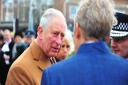 Prince Charles and The Duchess of Cornwall visiting Wisbech. Picture: HARRY RUTTER