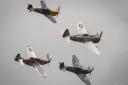The Flying Legends Air Show at Duxford IWM last year. Picture: JAMIE PLUCK