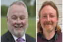 Peterborough City Council leader Wayne Fitzgerald, and a Conservative, (left) and union official James Youd (right). Mr Youd has criticised Labour Mayor Dr Nik Johnson for his choice of deputy.