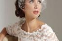 This beautiful bespoke birdcage veil by Joyce Jackson was hand crafted in the UK. The birdcage veil trend goes back to the 1940s/50s. Team the netting with feathers, vintage brooches or clips for a modern twist to a classic look.
www.amylouisebridalgowns.