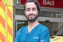 Dr Tirej Bromo, an emergency doctor at Addenbrooke's Hospital in Cambridge, volunteered to help set up a medical clinic in Ukraine between April and May.
