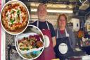 Ely Markets' 'Foodie Friday' 2023 launch event included food such as wood-fired pizza and salads.