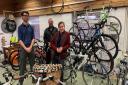 The Mayor of Cambridgeshire and Peterborough, Dr Nik Johnson, visited Papworth Trust's OWL Bikes on March 4.
