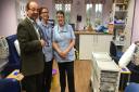Ely Freemasons have donated £180 to local charity PULSE which will support the oncology unit at St. George’s Medical Centre, Littleport.