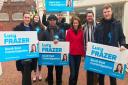 Lucy Frazer MP on the campaign trail in December. Picture: FACEBOOK/LUCY FRAZER MP