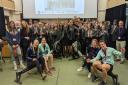 Cambridge and Oxford boat race athletes visited Ely College on September 21 to inspire student rowers.
