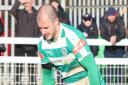 Sam Spencer captained Soham Town Rangers in his final competitive game for the club, and his playing career.
