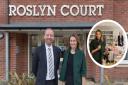 Lucy Frazer MP visited homeowners at Roslyn Court on Lisle Lane in Ely earlier this month (February).