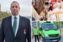 Geoff Norris, an Asda delivery driver, attended the King's coronation at Westminster Abbey.