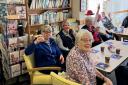 Karen Booth hosts sociable coffee mornings for Anchor Court residents every fortnight