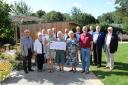 Members of Ely Rotary Club visited Arthur Rank Hospice Charity on Tuesday 22 August to present a cheque for more than £12,000.