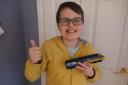 Alex Sutch, who attends Ely College, donated the money after selling some of his model train collection to “give something back” to Cam Sight.