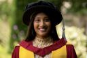 Ely resident Harindi Jayakody on her graduation day