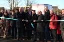 Steve Barclay MP attended the official opening of the Manea Railway Station car park.