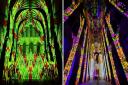 CROWN AND CORONATION, a new large-scale light and sound show, is on display inside Ely Cathedral from February 6-10.