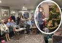 Local Ely hero, Daisy Smith (inset) turned the Christmas lights on at The Orchards care home in Ely during 'a December to remember' on December 8.