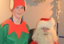 Father Christmas and his elf visited Prickwillow engine Museum in Ely on Sunday (December 5).
