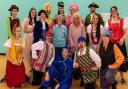 The Littleport Players presented panto at its best last weekend, with four spectacular performances of Cinderella. The cast is pictured in costume with Sheila Goodall and Karen Booth (centre).