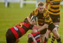 Ely Tigers captain Lory Martin in action.