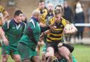 Matt McCarthy scored Ely Tigers' only try in their 24-5 defeat to Saffron Walden.