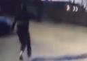 Body warn video footage from Cambridgeshire Constabulary shows James Lee running away from police.