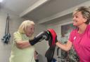 Margaret Baker has defied the odds to undergo incredible improvements in their physical health thanks to the fully equipped gym at Bramley Court care home in Histon.