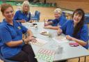Members of the Ely and district branch of Cats Protection at their last bingo night fundraiser