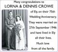 Lorna and Dennis Crowe