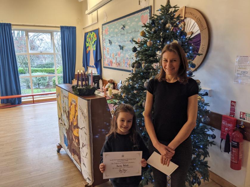 Lucy Frazer MP’s Christmas card competition winner revealed 
