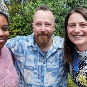 Liberal Democrat Chika Akinwale (left) missed out in the Ely North by-election, while colleague Mary Wade (far right) has joined Rob Pitt (centre) on City of Ely Council after winning a seat in Ely East.