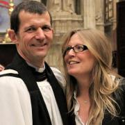 Revd Canon Richard Harlow (with his wife Kayla). He is the new archdeacon of Huntingdon and Wisbech.