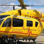 Two air ambulances called to scene of crash on the A141 between Chatteris and March today