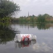 Does this picture enrage you? It does the Great Ouse Valle Trust who discusses the plastic problem