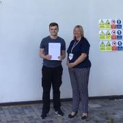 Oliver Woods is the first student at Highfield Littleport Academy, an area special school, to receive a GCSE.