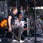 McFly performed at Newmarket Racecourse for Summer Saturday Live on August 28, 2021