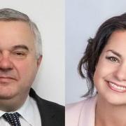 North East Herts MP Sir Oliver Heald backed Theresa Mays deal, while South Cambs MP Heidi Allen  who has quit the Conservatives to join the Independent Group  voted against. Pictures: Courtesy of the offices of Sir Oliver Heald & Heidi Allen