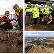 Time capsule buried beneath rail bridge at King's Dyke, Whittlesey