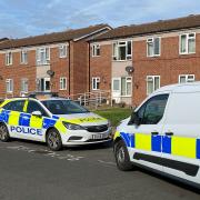 Police and ambulance crews were called to Springfield Avenue, March to reports of a 