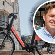 Mayor Dr Nik Johnson believes electric transport will help improve the health of residents in Cambridgeshire and Peterborough after plans to extend e-bike and e-scooter trials were approved.