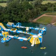 The aquapark bought from China is going down a treat at Gildenburgh Water in Whittlesey. But eyebrows have been raised at Fenland Council.