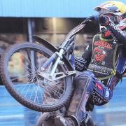 Jason Edwards dropped two points for Mildenhall Fen Tigers at the National Development League Riders’ Championship.